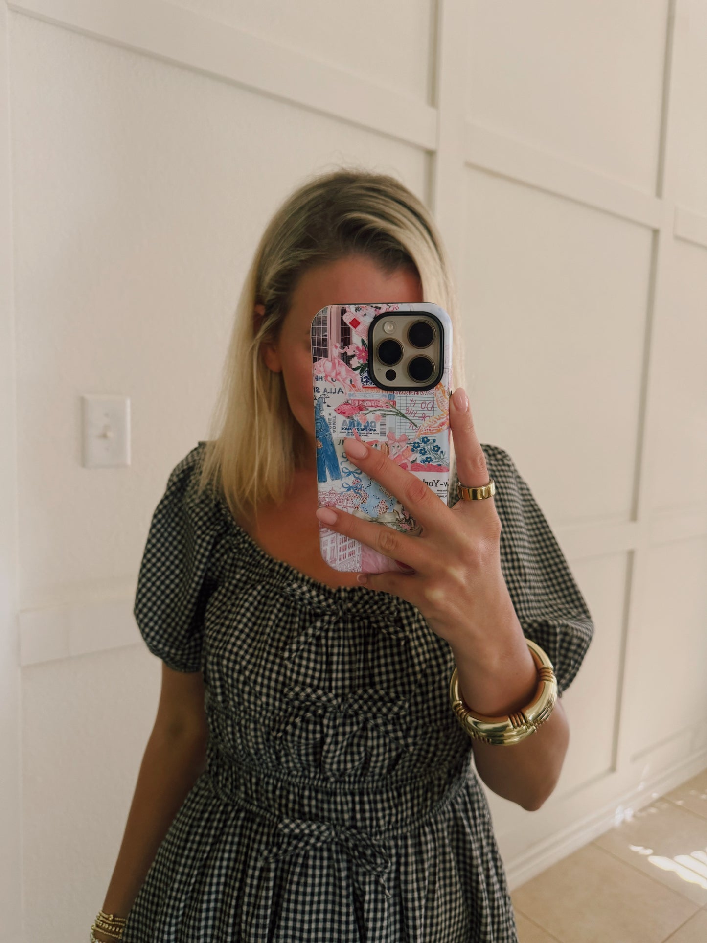 Tinley Gingham Maxi