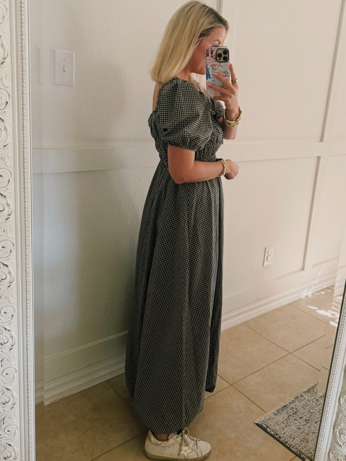Tinley Gingham Maxi